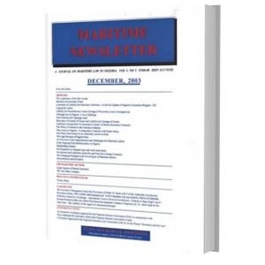 OAL Maritime Newsletter – 2003