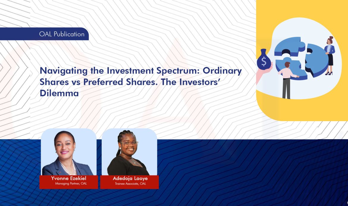 Navigating the Investment Spectrum: Ordinary Shares vs Preferred Shares. The Investors’ Dilemma.