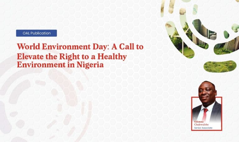 World Environment Day: A Call to Elevate the Right to a Healthy Environment in Nigeria