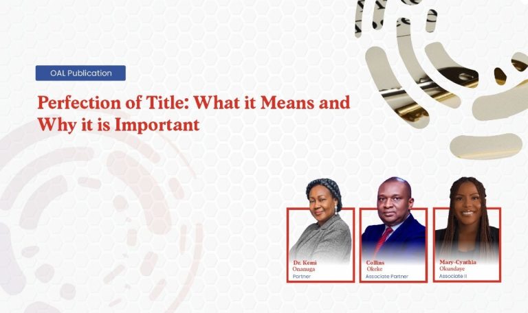 Perfection of Title: What it Means and Why it is Important