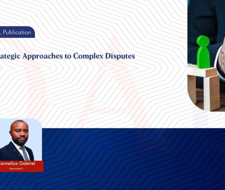 Strategic Approaches to Complex Disputes